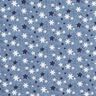 Sweatshirt gratté Flocons de neige et étoiles Impression numérique – gris bleu,  thumbnail number 1