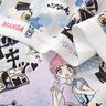 Jersey coton Univers des mangas Impression numérique – argent,  thumbnail number 3