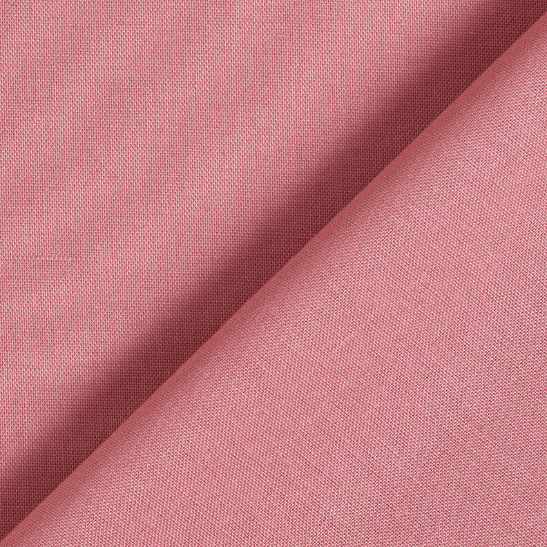 Tissu en coton Cretonne Uni – vieux rose foncé,  image number 3