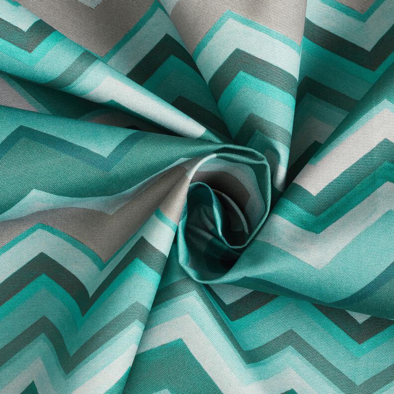 Tissu d’extérieur Canvas Pointes – eucalyptus,  image number 3