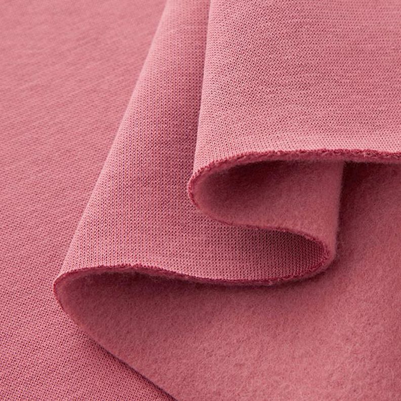Sweatshirt gratté – vieux rose foncé,  image number 4