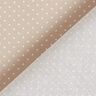 Coton enduit petits pois – sable,  thumbnail number 5