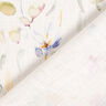 Lin-coton mélangés Fleurs aquarelle – blanc,  thumbnail number 5