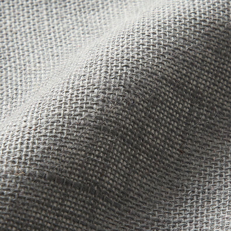 Tissu de décoration Jute Uni 150 cm – gris,  image number 3