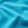Tissu pour manteau en laine mélangée, uni – turquoise,  thumbnail number 2