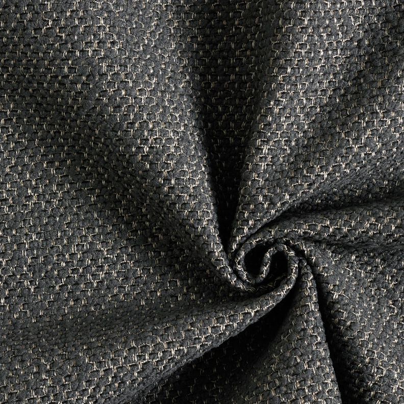 Tissu d’extérieur Aspect bouclé – anthracite,  image number 1