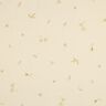 GOTS Jersey coton Branches et plantes | Poppy Fabrics – crème/brun faon,  thumbnail number 1
