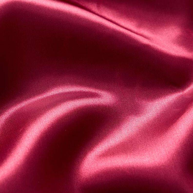 Satin polyester – rouge bordeaux,  image number 3