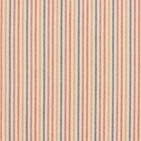 Seersucker Rayures multicolores – noix de cajou/raisin, 
