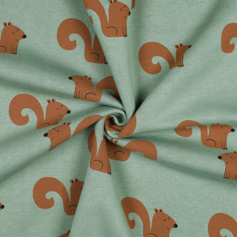 Sweatshirt gratté Écureuil | Poppy Fabrics – roseau/bronze,  image number 3