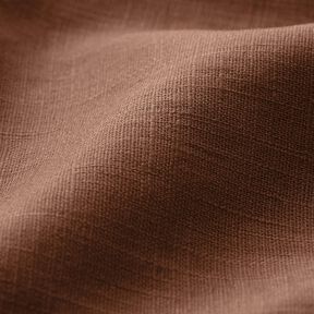 Tissu de lin en ramie mélangée medium – brun-marron, 