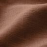 Tissu de lin en ramie mélangée medium – brun-marron,  thumbnail number 2