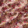 Popeline coton bouquet de fleurs romantique – vieux rose clair/carmin,  thumbnail number 2
