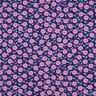 Popeline coton Fleurs d'été | Poppy Fabrics – rose/indigo,  thumbnail number 1