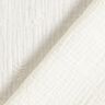 Tissu double gaze de coton broderie fleurs et branches – ivoire,  thumbnail number 4
