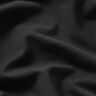 Jersey brossé intérieur uni – noir,  thumbnail number 2
