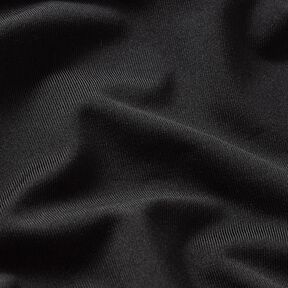 Jersey brossé intérieur uni – noir, 