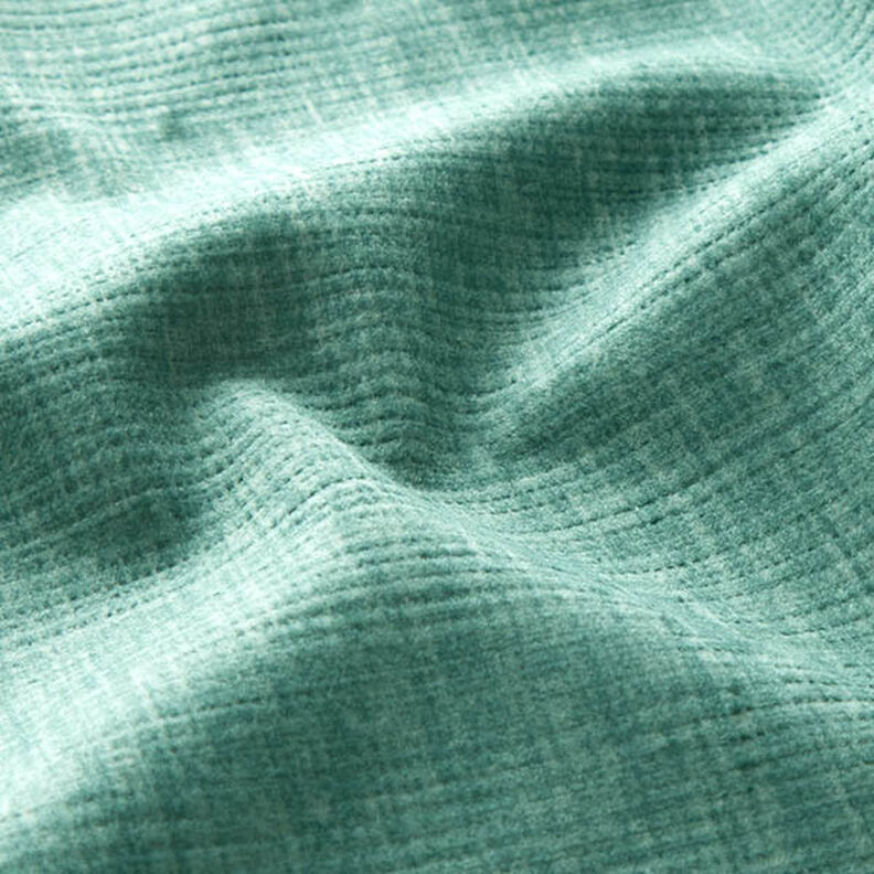 Tissu de revêtement Aspect tissé velouté – turquoise clair,  image number 2