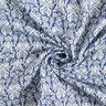 Tissu double gaze de coton Motif traditionnel – blanc/indigo,  thumbnail number 4