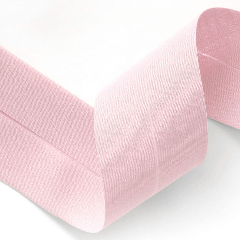 Biais Polycotton [50 mm] – rose clair,  image number 2